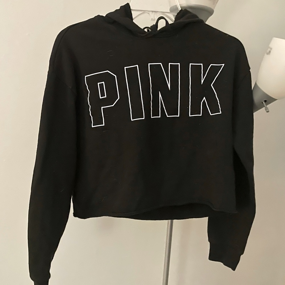 *removing 7/11* PINK Cropped Hoodie